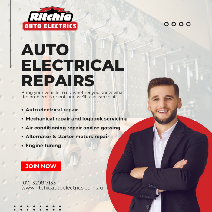 Expert Auto Electrical Repairs at Ritchie Auto Electrics