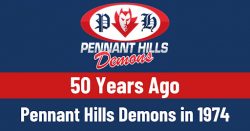 History of Pennant Hills Demons – 1974