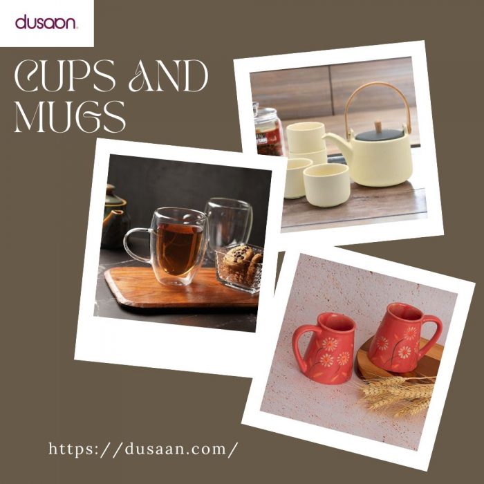 Modern & Classic Cups and Mugs | Shop Online at Dusaan