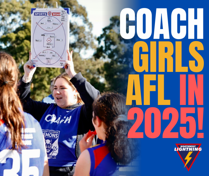 Girls AFL Australian Rules football in Sydney