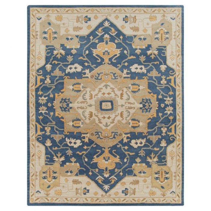 https://suryaliving.com/products/caesar-hand-tufted-wool-rug-in-blue-rustic-heritage-design