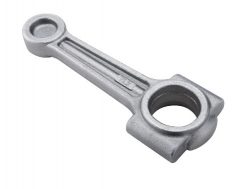 Forged connecting rod for engine.