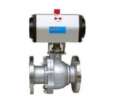 Cast Steel Pneumatic Floating Ball Valve