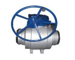 Trunnion Mounted Gear Operated Ball Valve