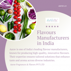 Food Flavours Manufacturers In India