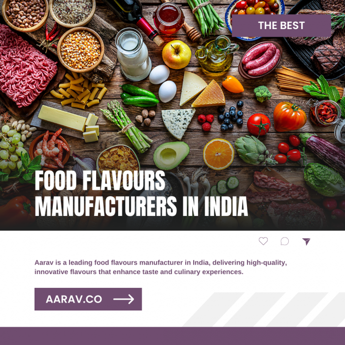 Food Flavours Manufacturers In India