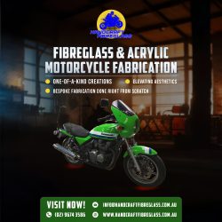 Custom Fibreglass & Acrylic Motorcycle Fabrication | Handcraft Fibreglass