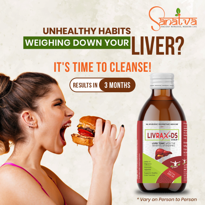 Unhealthy Habits Weighing Down Your Liver? It’s time to revitalize your liver with Sanatva ...