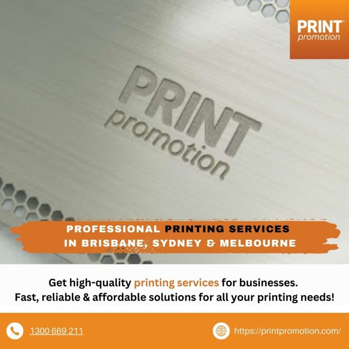 Professional Printing Services by Print Promotion