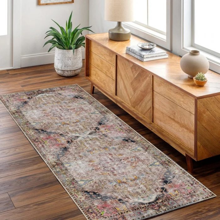 Royal Distressed Vintage Multi Hallway Runner