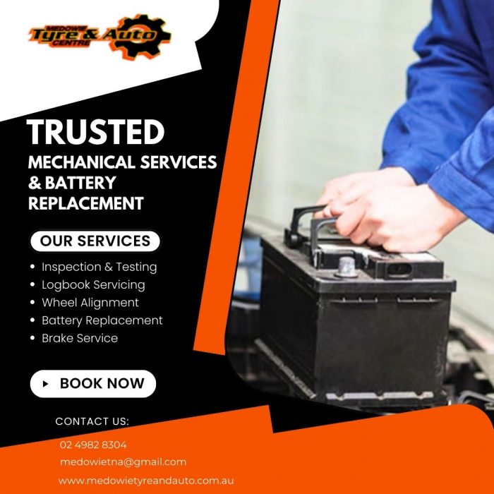 Reliable Mechanical Services & Battery Replacement | Medowie Tyre & Auto Centre