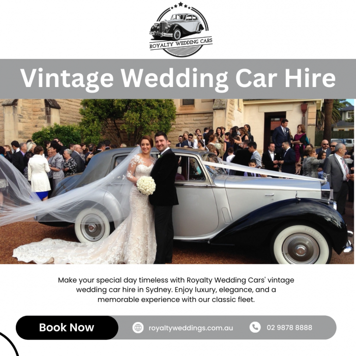 Vintage Wedding Car Hire in Sydney – Royalty Wedding Cars