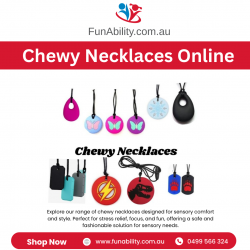 Shop Chewy Necklaces for Sensory Relief at FunAbility