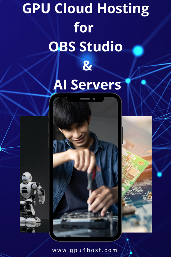GPU Cloud Hosting for OBS Studio & AI Servers