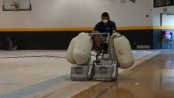 Gymnasium Floor Refinishing