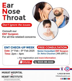 ENT Doctor Chandigarh | Mukat Hospital