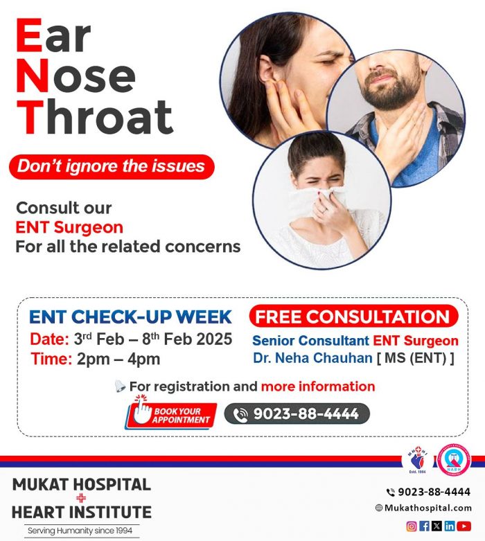 ENT Doctor Chandigarh | Mukat Hospital