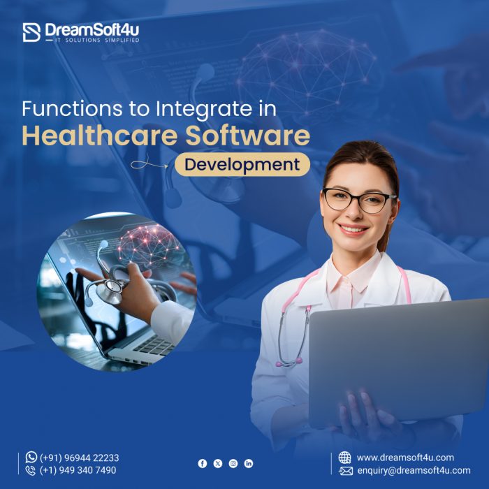 Functions to Integrate in Healthcare Software Development