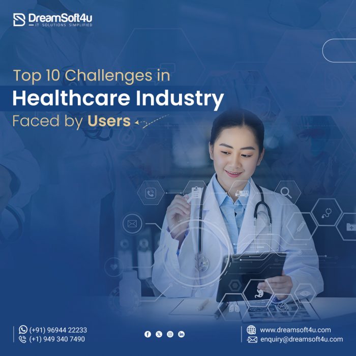 Top 10 Challenges in Healthcare Industry Faced By Users