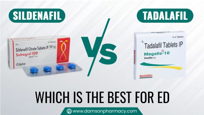 Sildenafil VS Tadalafil : Which is the Best For ED