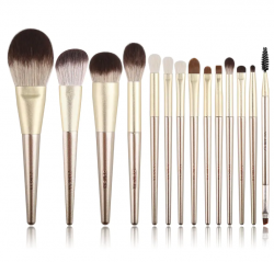 The 14PCS Gold Luxury Makeup Brushes Set