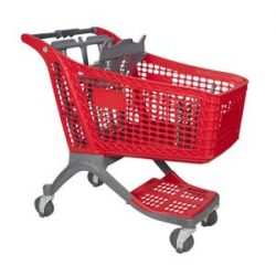 RedSheep All Plastic Shopping Cart