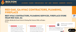 Best HVAC Contractors Plumbing Fireplaces in Red Oak GA