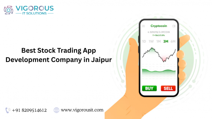 Best Stock Trading App Development Company in Jaipur