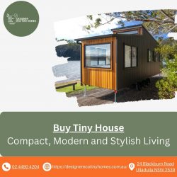 Buy a Tiny Home – Sustainable Living with Designer Eco Tiny Homes