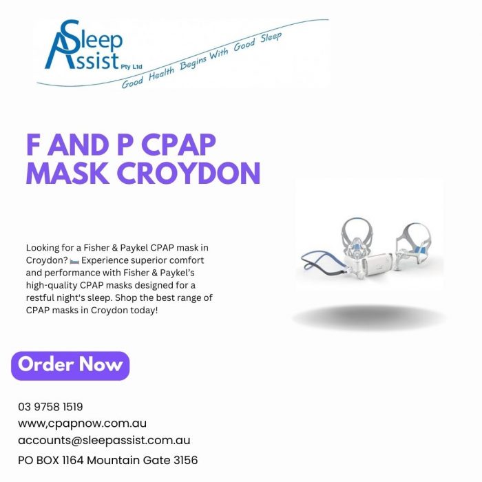 f and p cpap mask croydon