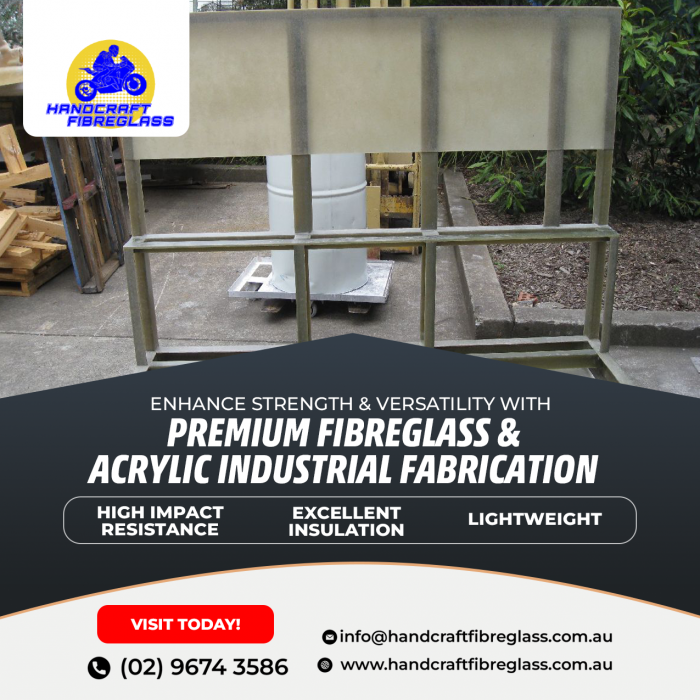 Fibreglass & Acrylic Industrial Fabrication | Handcraft Fibreglass