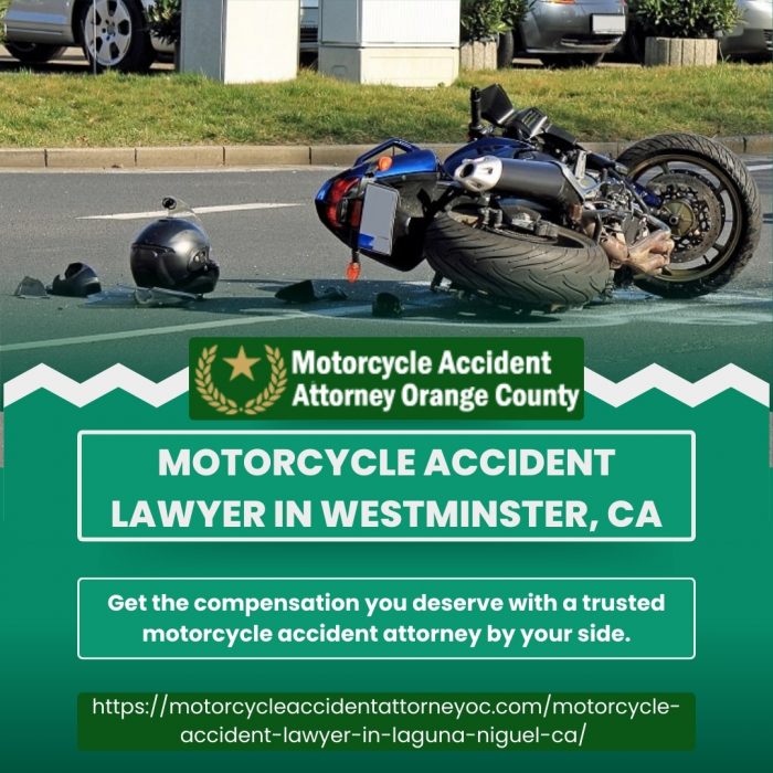 Motorcycle Accident Lawyer in Westminster, CA