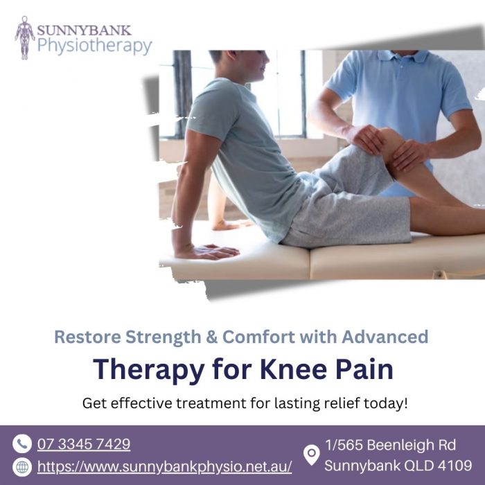 Restore Strength & Comfort with Advanced Therapy for Knee Pain