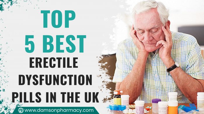 Top 5 Best Erectile Dysfunction Pills in The UK