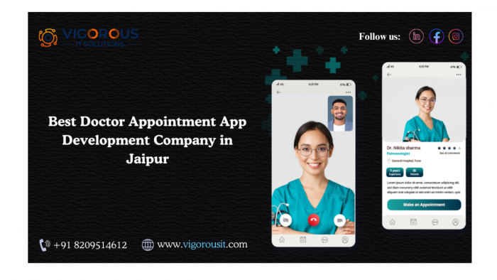 Best Doctor Appointment App Development Company in Jaipur