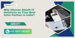 Why Choose Absoft IT Solutions as Your Best Zoho Partner in India