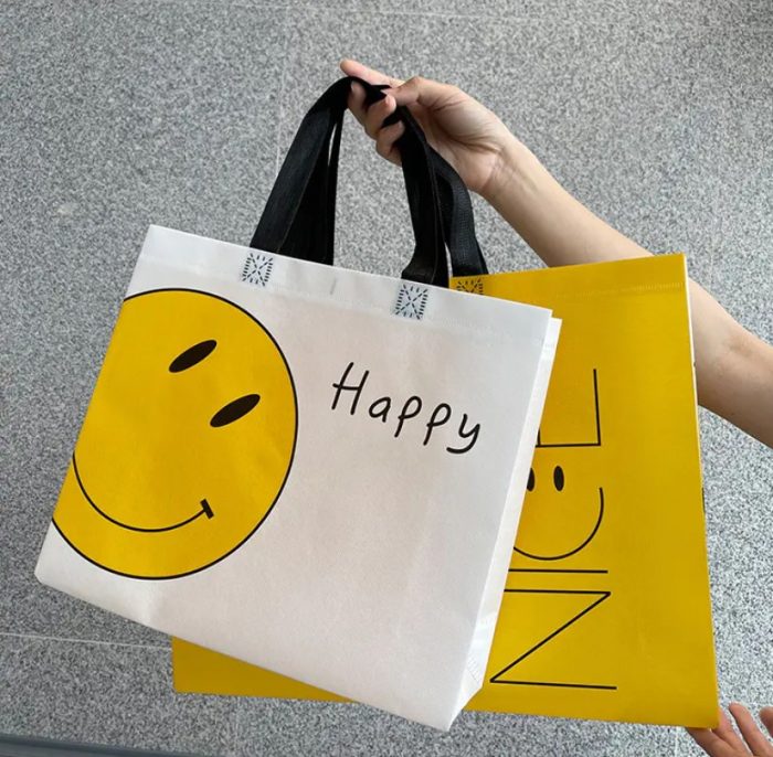 Needle Punched Cotton Shopping Bag