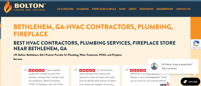 Best HVAC Contractors Plumbing Fireplaces in Bethlehem GA