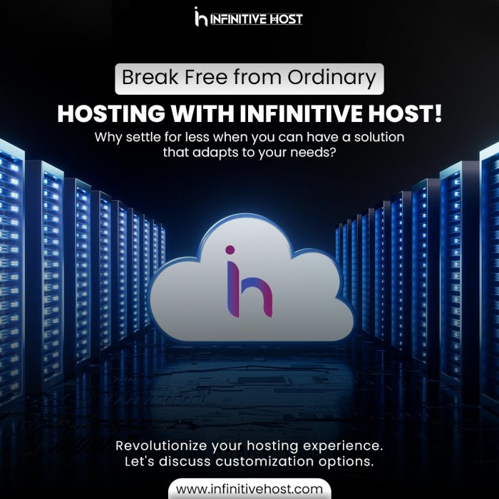 Break Free with Infinitive Host