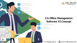 CA Office Management Software UI Concept