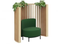 DD Curved Slat Wall Mini-Space-P.O.A