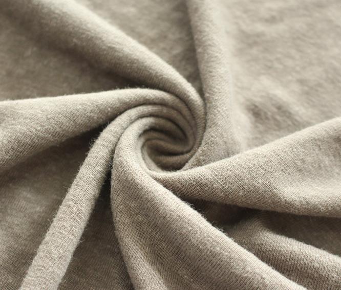 Linen Polyester Knit Fabric Supplier DD2404289-1