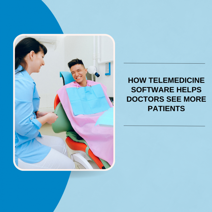 How Telemedicine Software Helps Doctors See More Patients