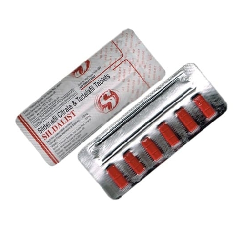 Sildalist (Sildenafil and Tadalafil) Uses, Dosage, Side Effects