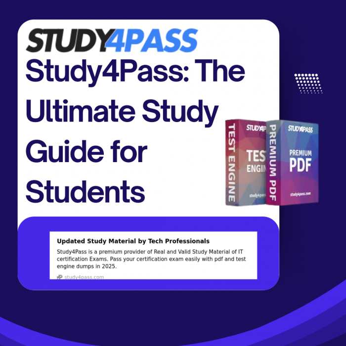 Study 4 Pass: Exam Dumps Designed for Busy Lives
