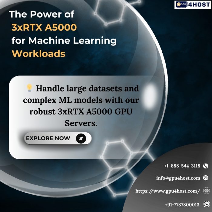 The Power of 3xRTX A5000 for Machine Learning Workloads
