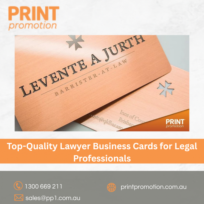 Top-Quality Lawyer Business Cards for Legal Professionals – Print Promotion