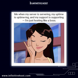 When Your Hosting is Hosting and Your Uptime is Flawless