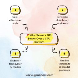 Boost AI Performance: GPU Servers vs CPU Servers