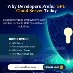 Why Developers Prefer GPU Cloud Server Today